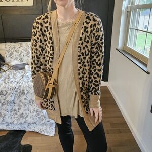 Leopard cardigan